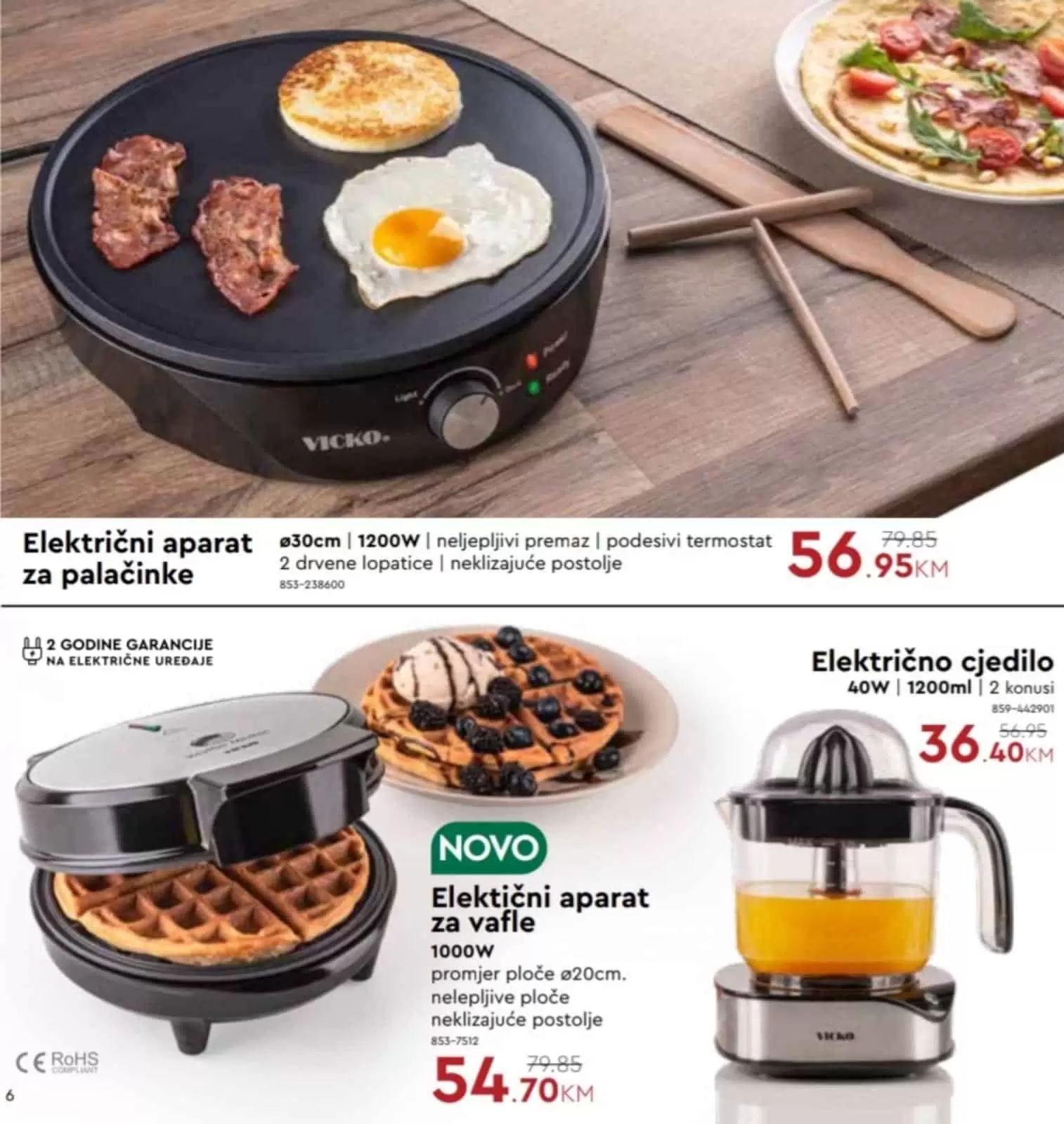 tava, aparat za wafle