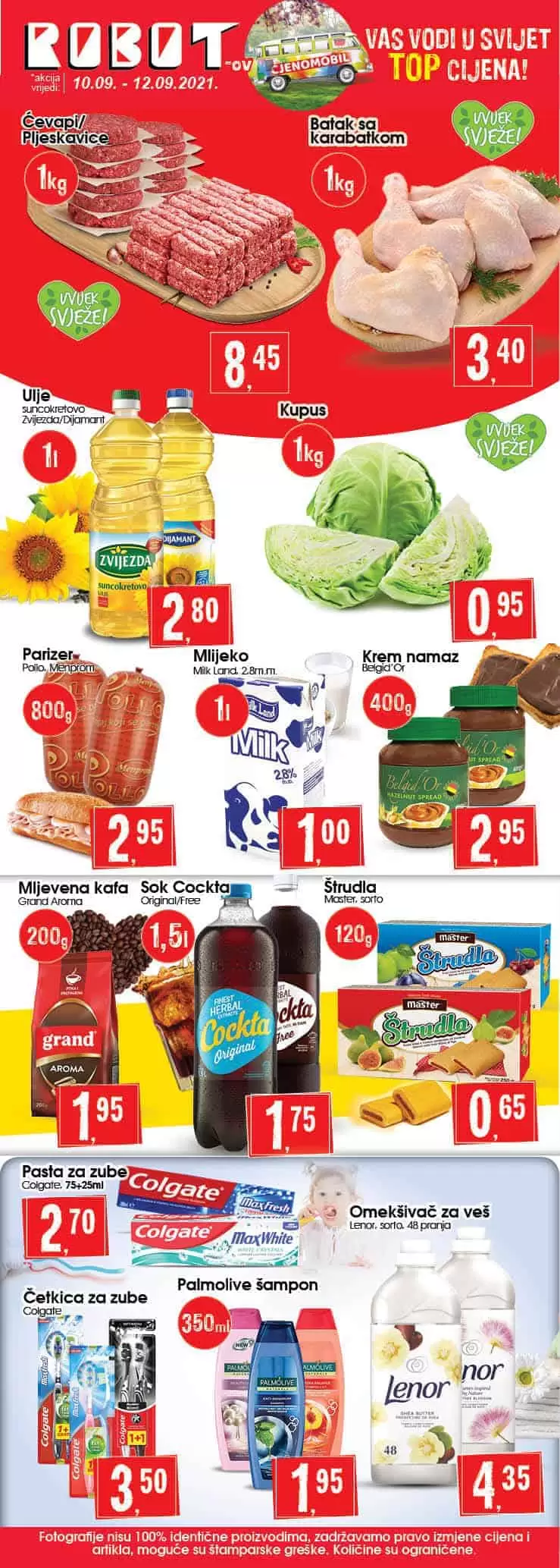 Robot vikend akcija 10-12.09.2021. godine 