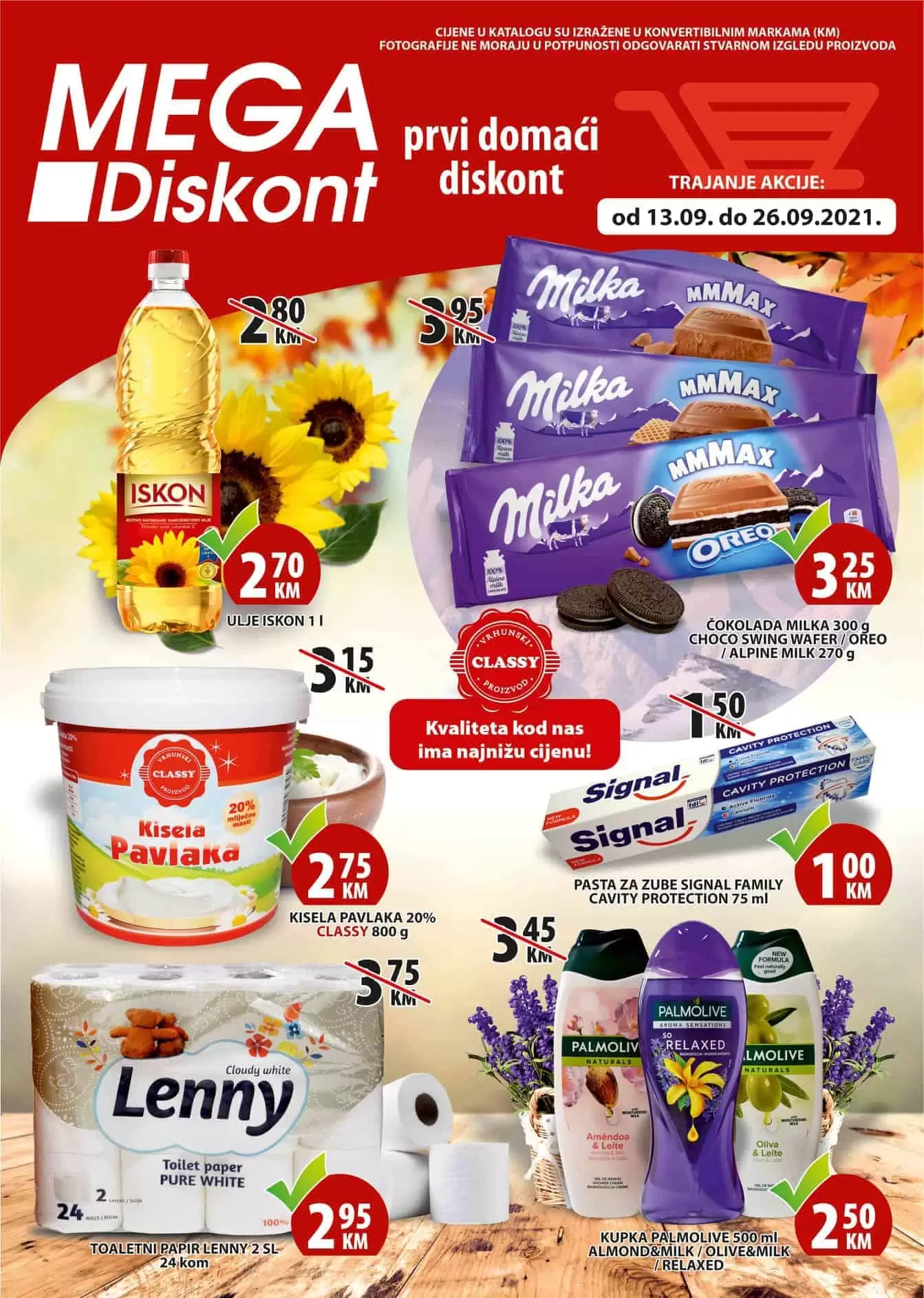 mega diskont super akcija. mega doskont snizenje. yimor super cijene. akcija. popusti. katalozi.  najbolje cijene bez dileme