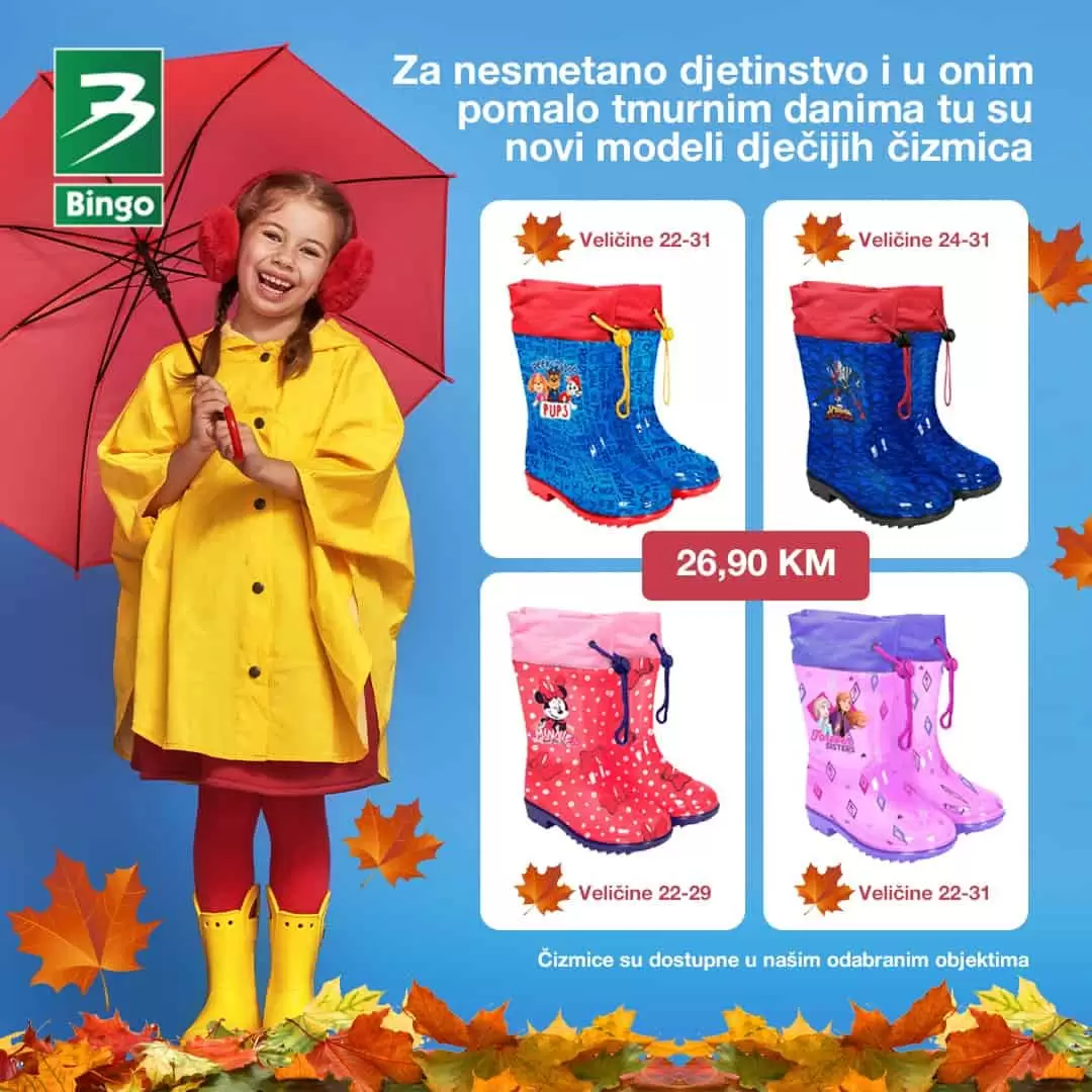 Gumene čizmice super cijena