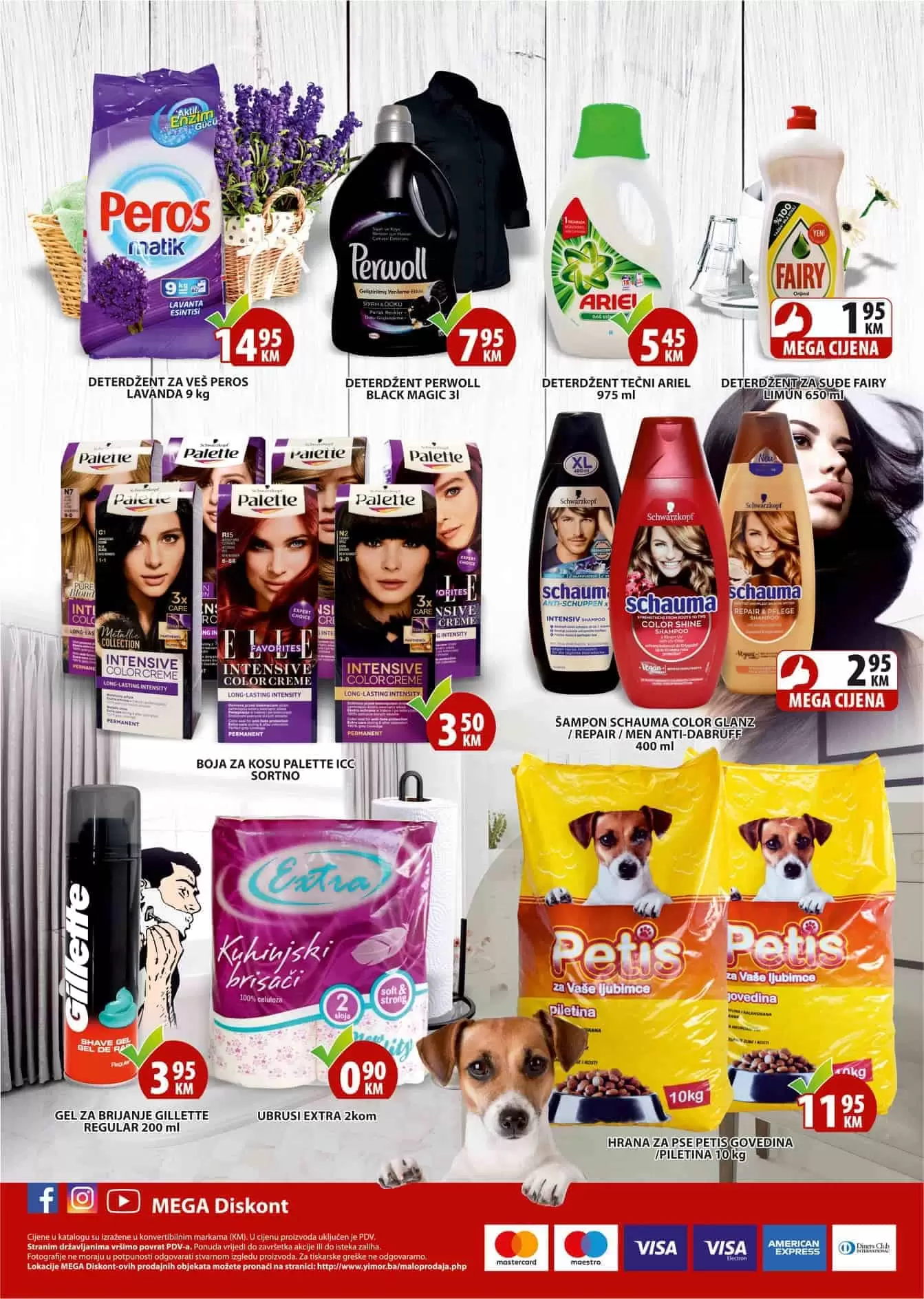 mega diskont super akcija. mega doskont snizenje. yimor super cijene. akcija. popusti. katalozi.  najbolje cijene bez dileme