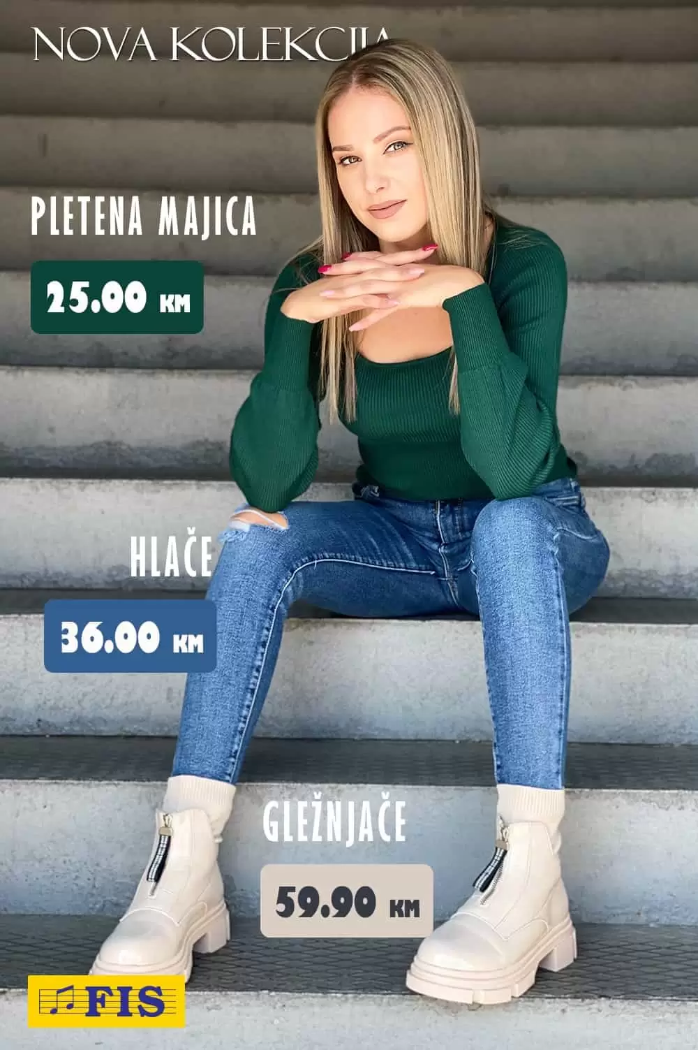 pletena majica, prsluk, helanke, tajice