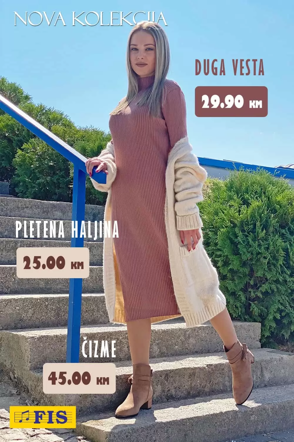 pletena haljina