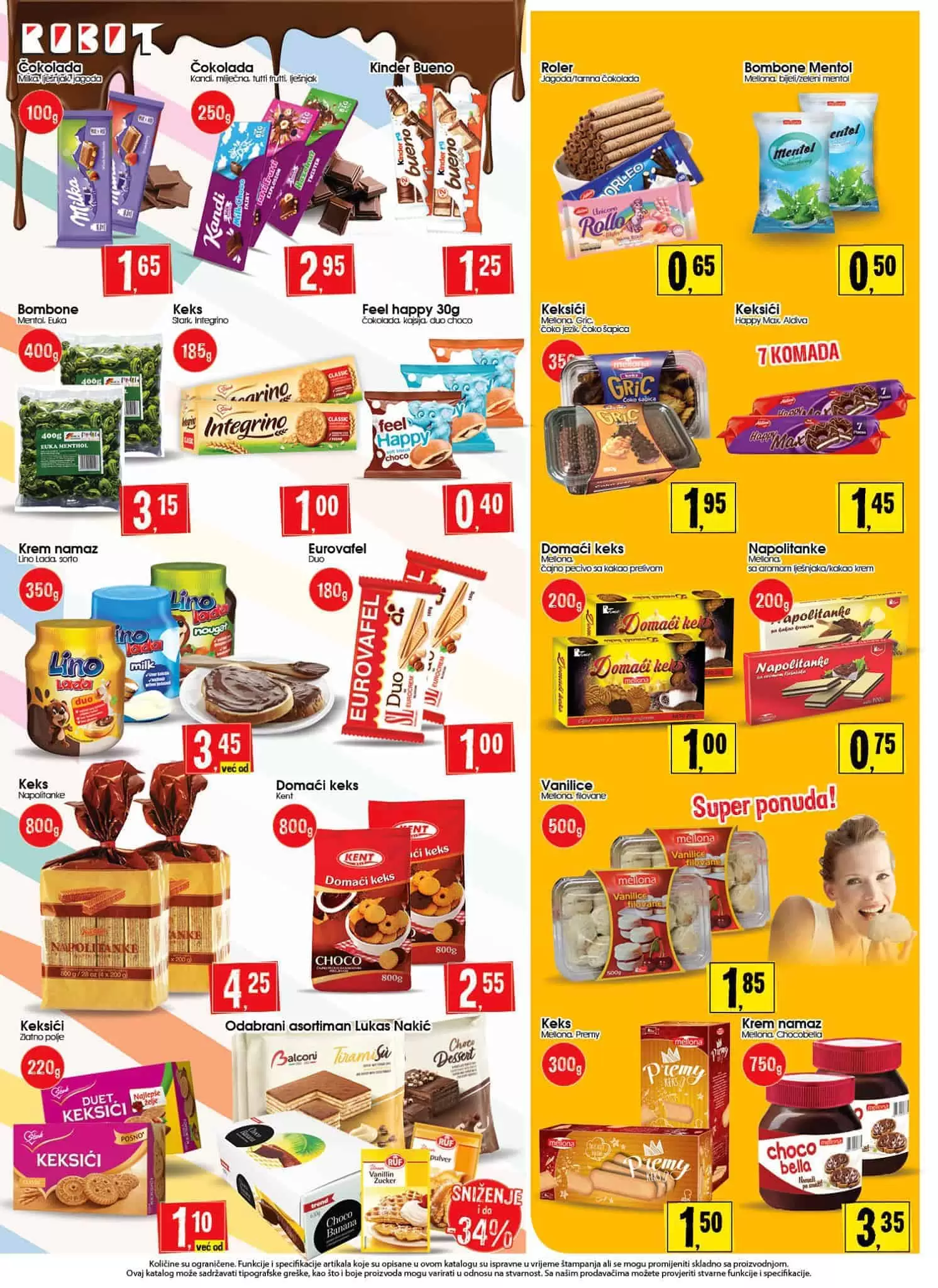 Robot akcijski katalog. robot katalog. kataloska akcija. snizenje. popust.