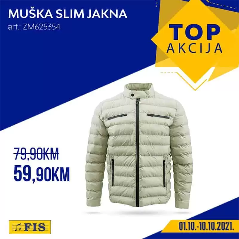 muska slim jakna,jakne muske jesenje, prijelazne jakne muske, muska slim jakna bih