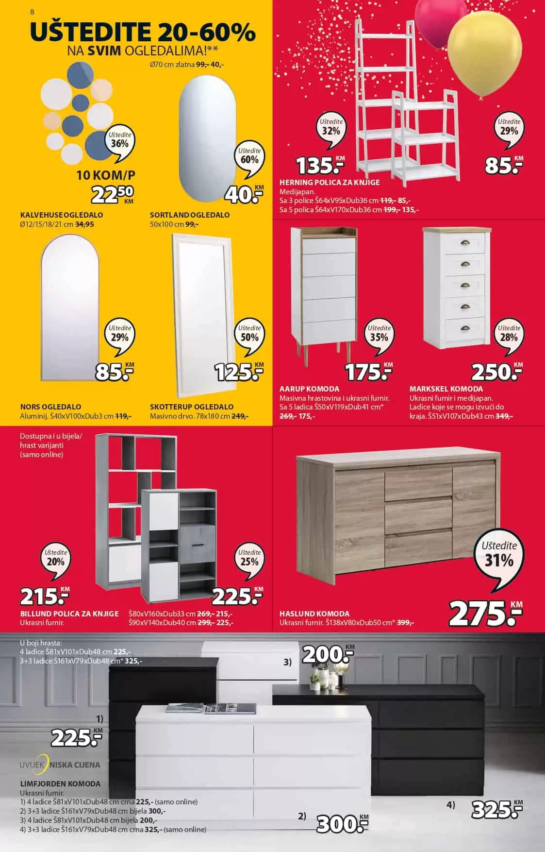 ogledalo, ogledala, ogledala sarajevo, ogledala jysk