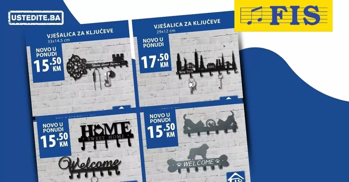 Vješalice za ključeve