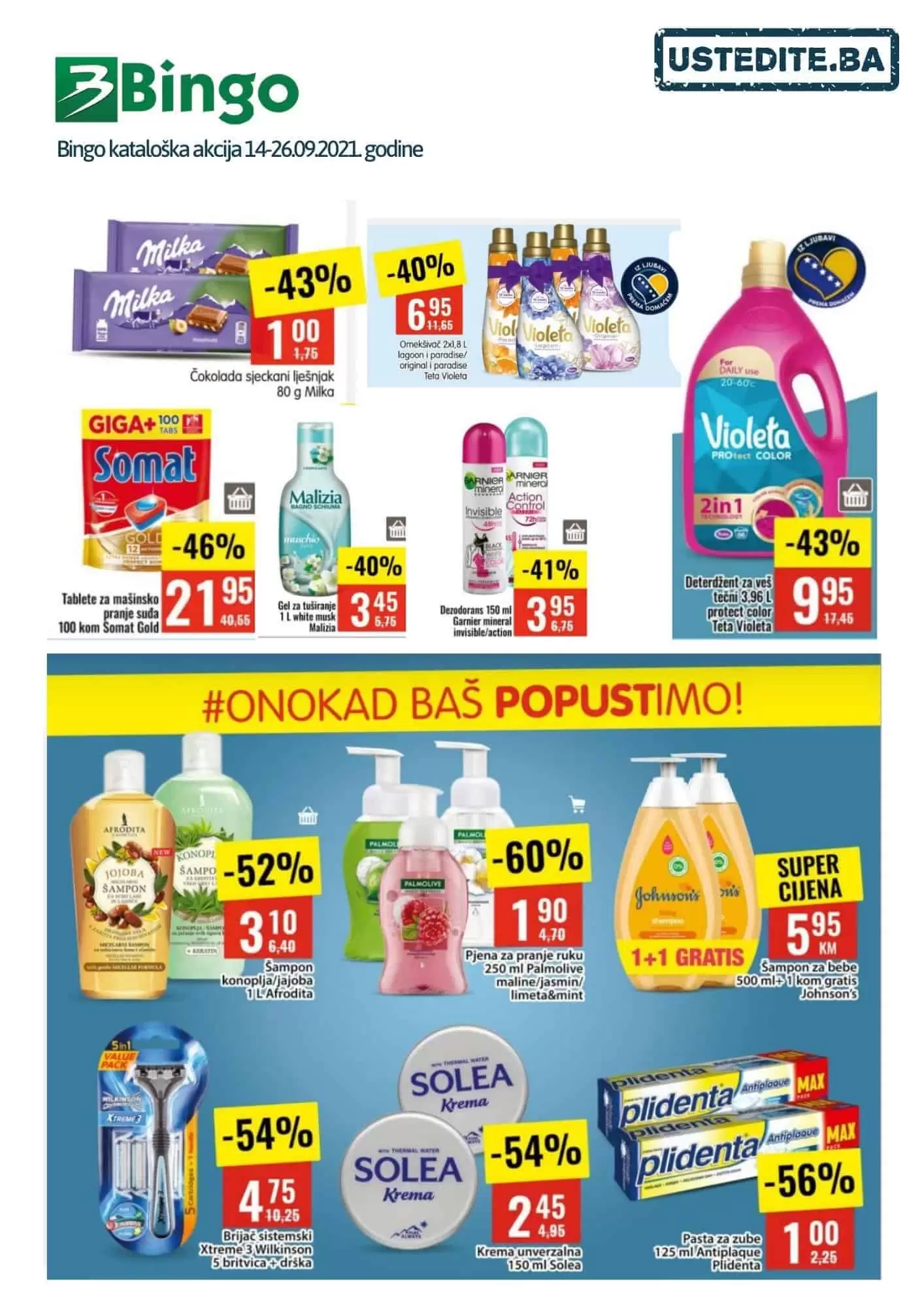 super popusti u Bingo marketima! Sniženje d 60%!