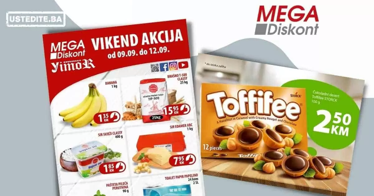 Mega Diskont & Yimor vikend akcija