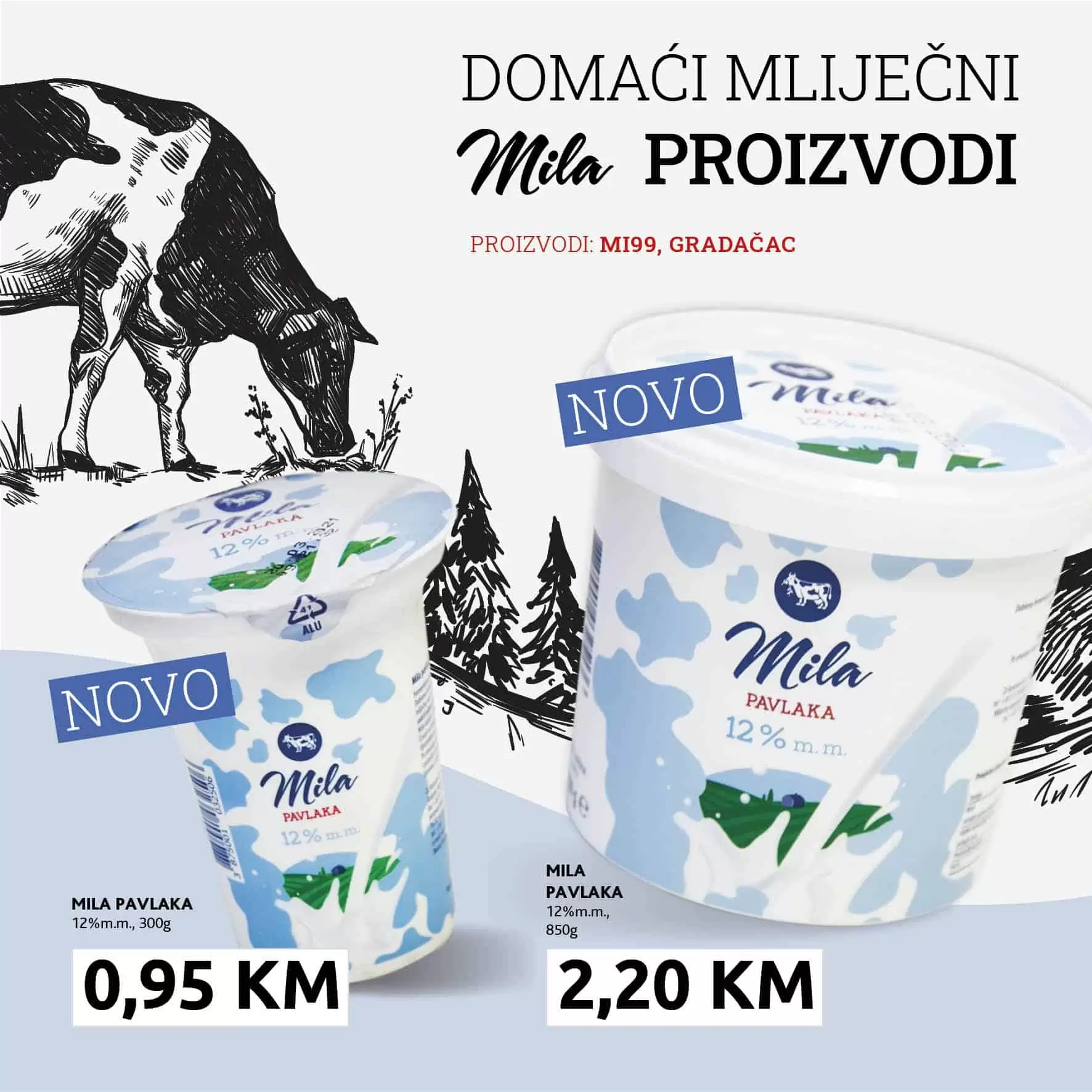 mila pavlaka, kisela pavlaka