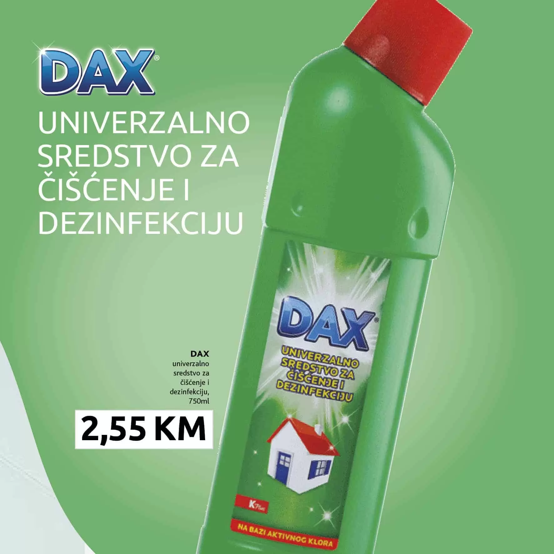 dax univerzalno sredtsvo za ciscenje i dezinfekciju