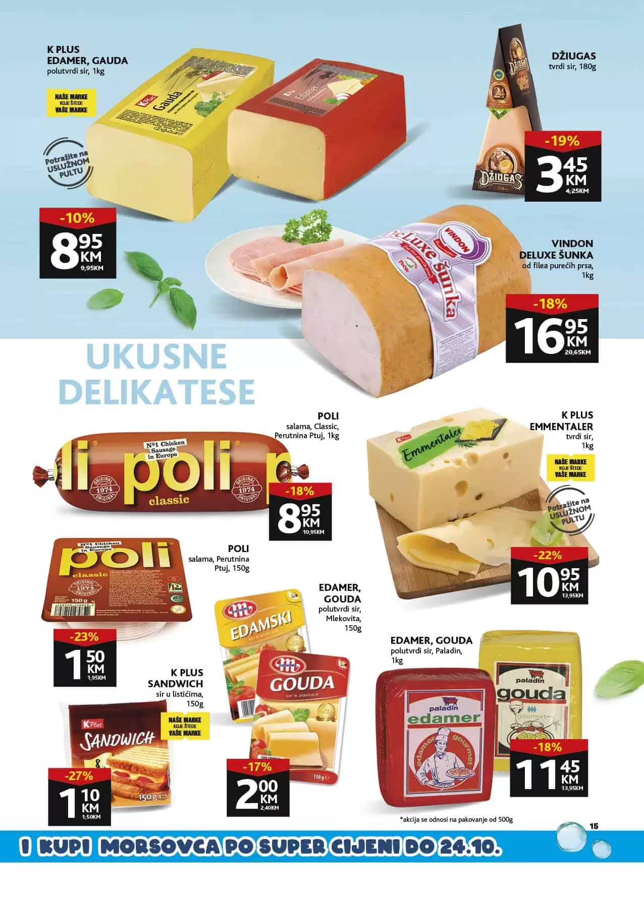 poli salama, sir, gouda, elementer, zuti sir, livanjski sir