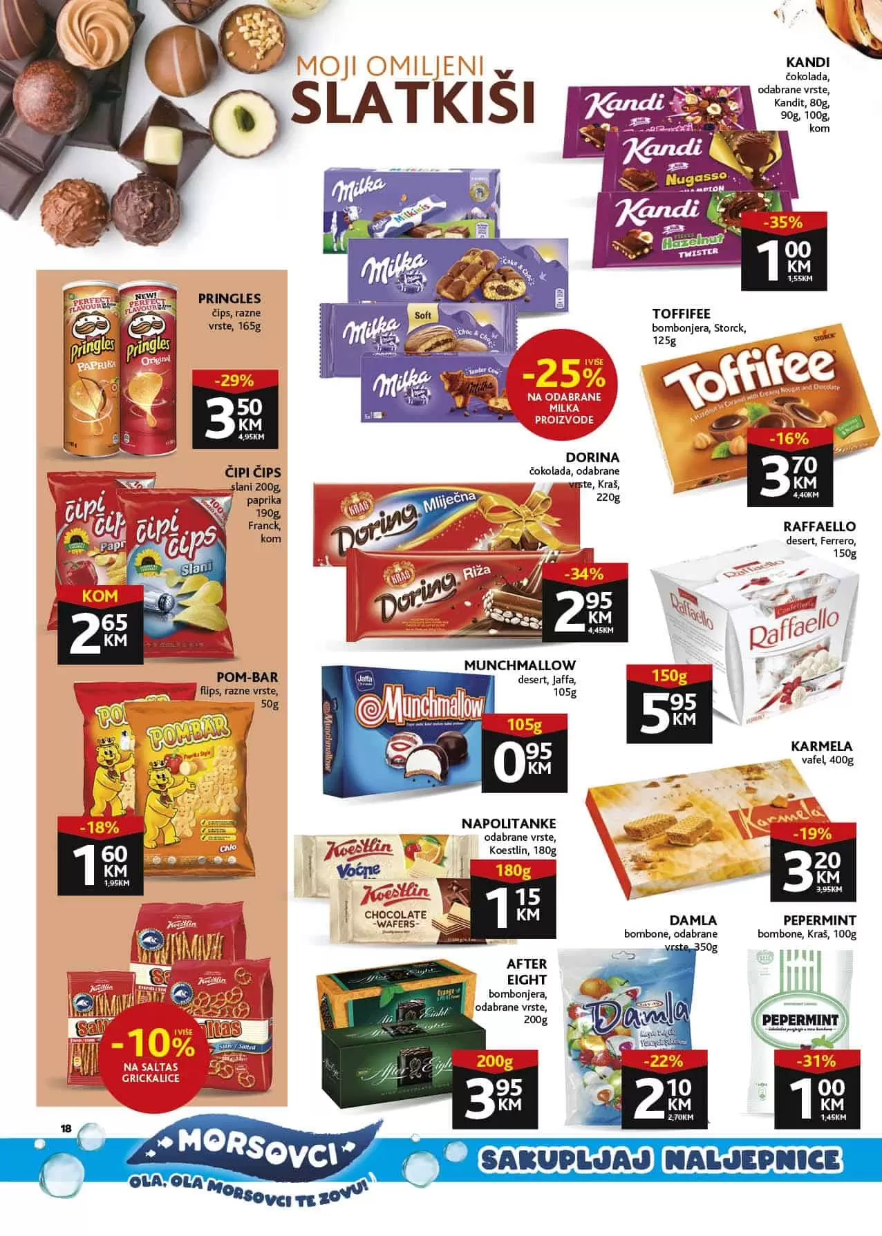 dorina cokolada, machmallow