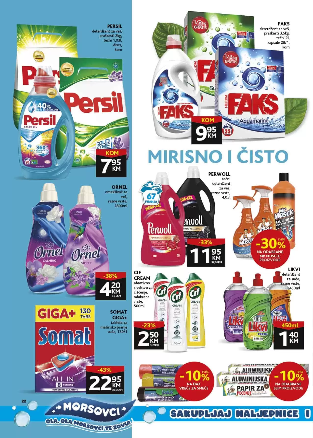 ornel omeksivac, perwoll deterdzent, cif, persil tecni deterdzent, persil tecni deterdzent, somat tablete, tablete za masinsko pranje 