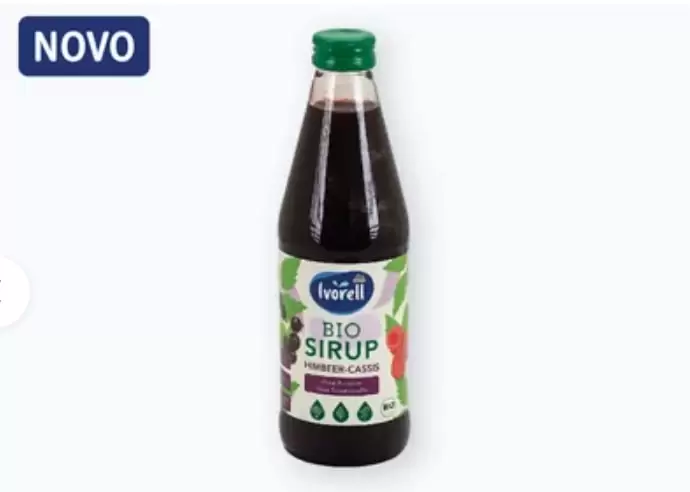 Malina i crna ribizla, Ivorell sirup, 330 ml