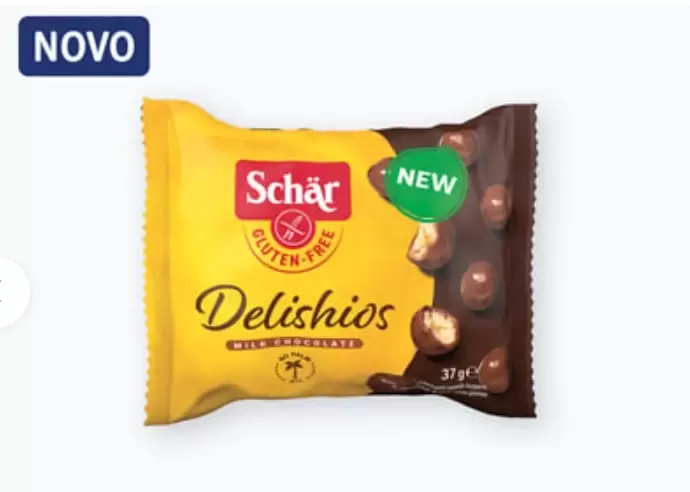 Čokol flips, Schär Delishios, 37g