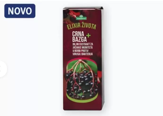 Tahirović Elixic života biljni ekstrakt za jačanje imuniteta, 100 ml