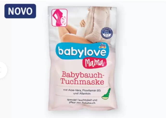 babylove Mama maska za njegu stomaka trudnice, 110 ml