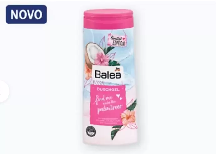 Find me under palmetrees, Balea, gel za tuširanje, 300 ml