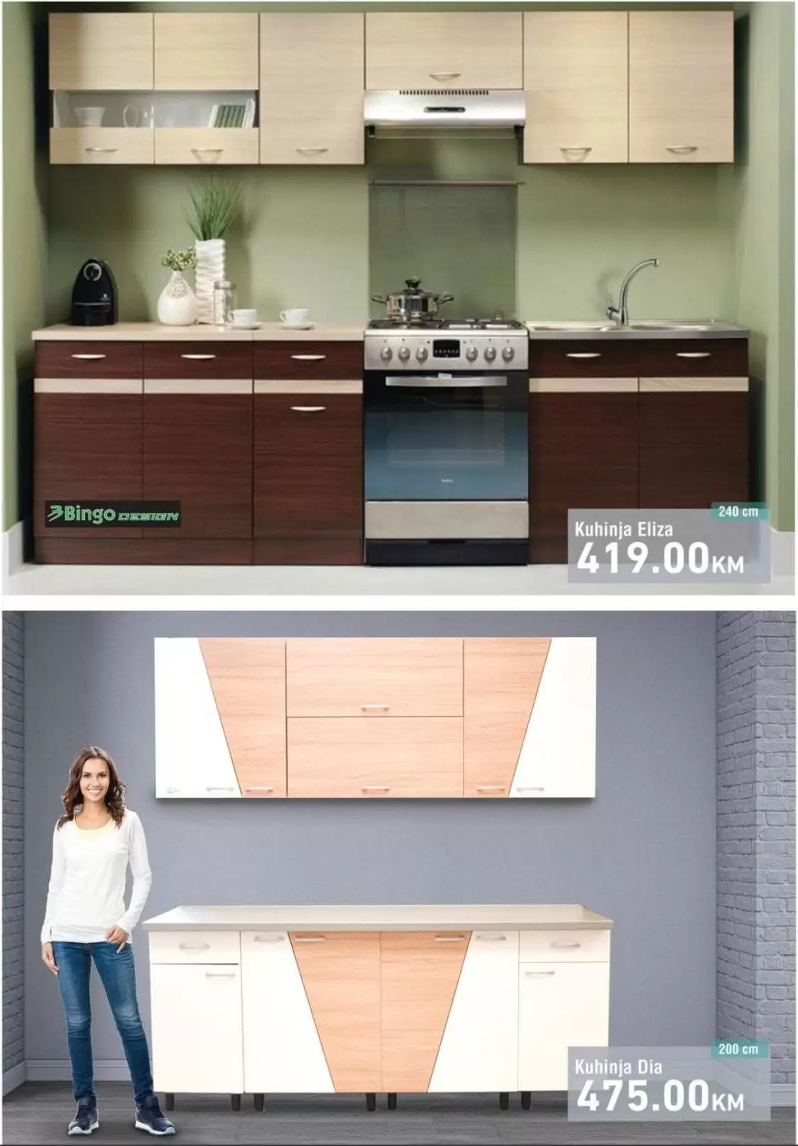 kuhinje po mjeri, kuhinje, kuhinja i trpezarija,