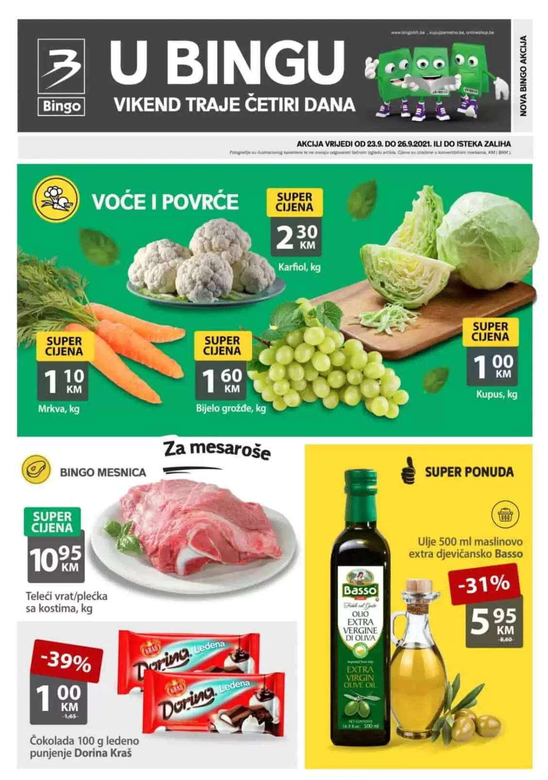 bingo vikend akcija, bingo katalogm bingo snizenje, bingo ciijene 