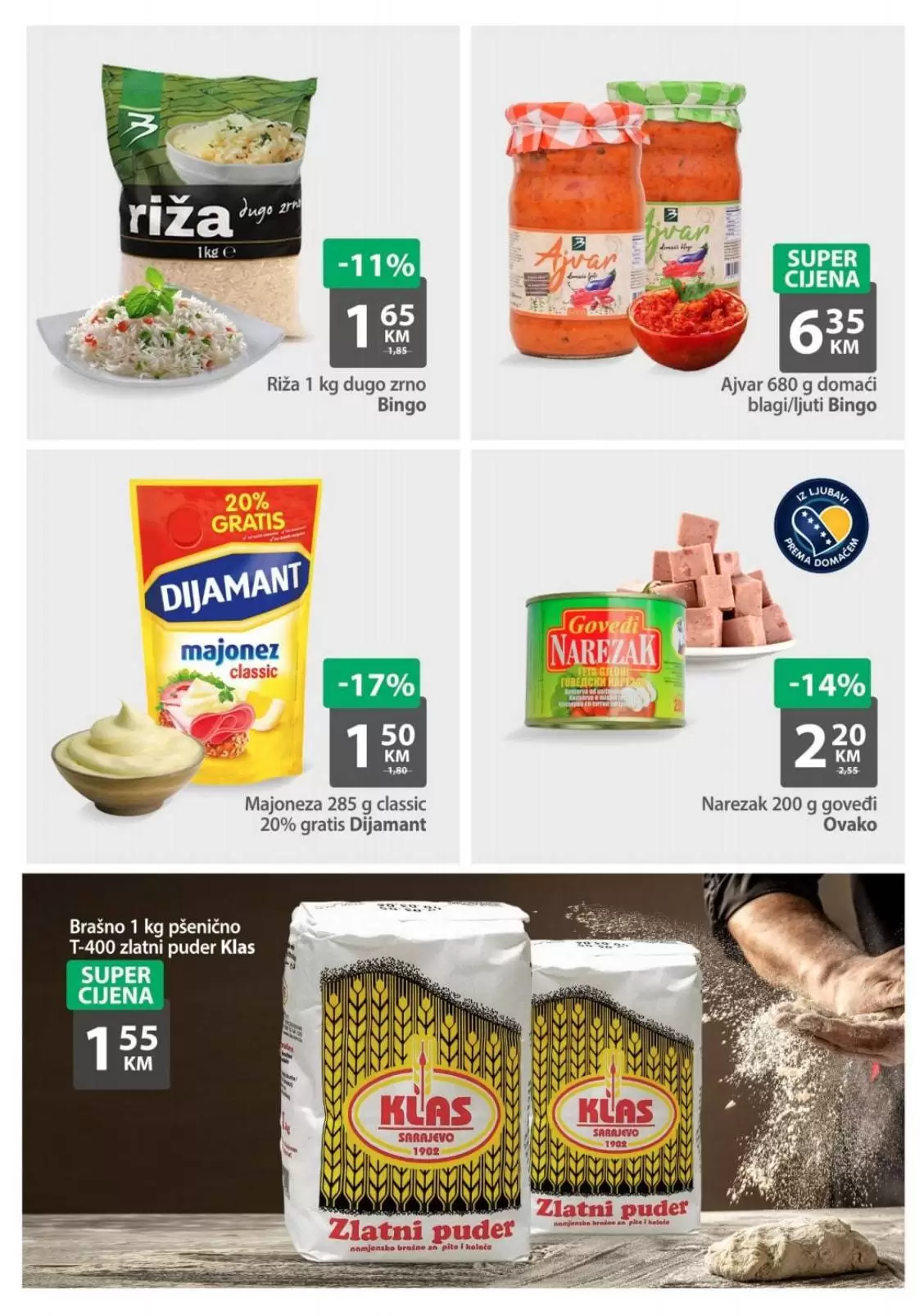 dijamant majoneza, majoneza cijena, najbolja majoneza, bingo riza