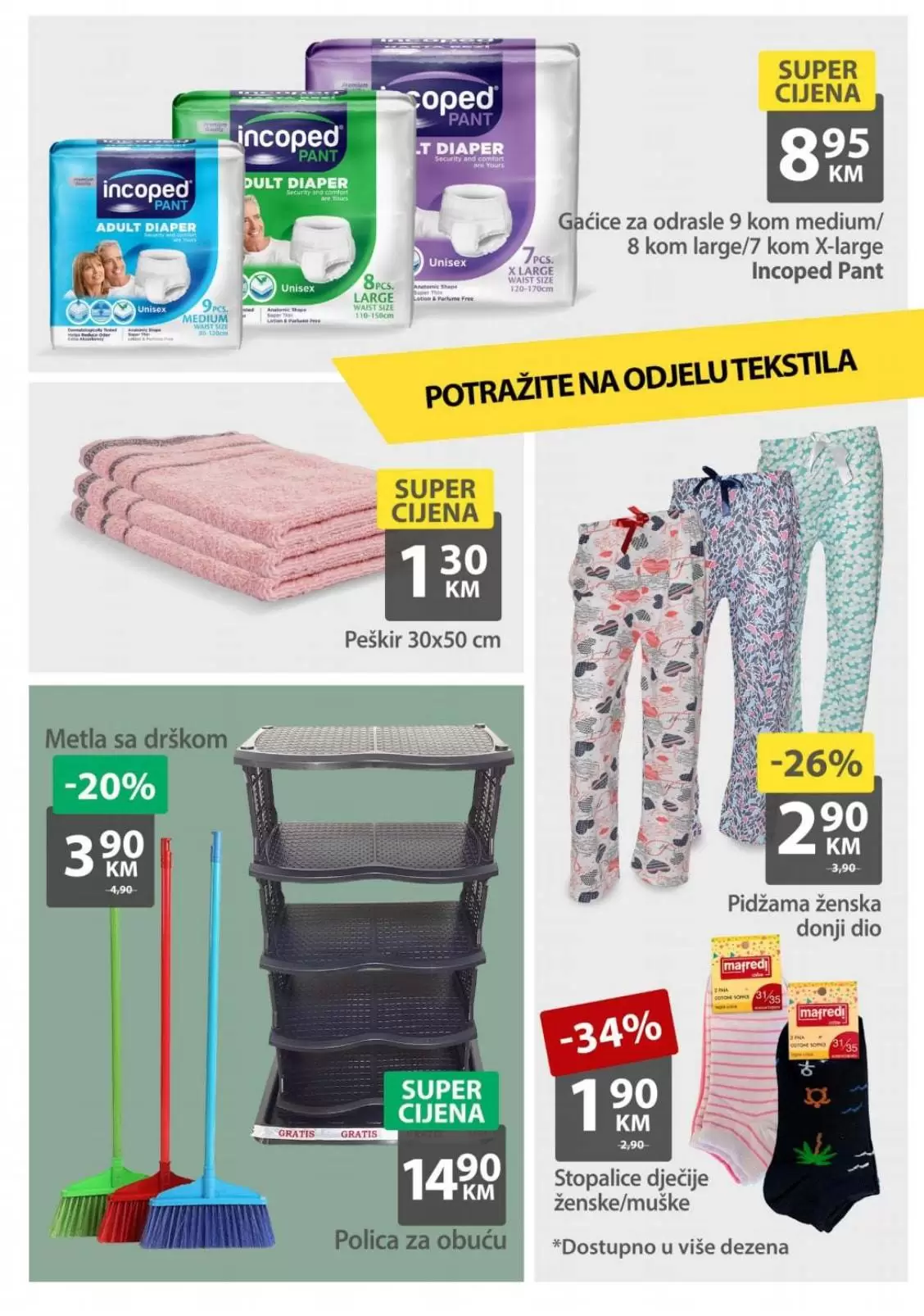 pidzama, donji dio pidzame, plica za cipele 