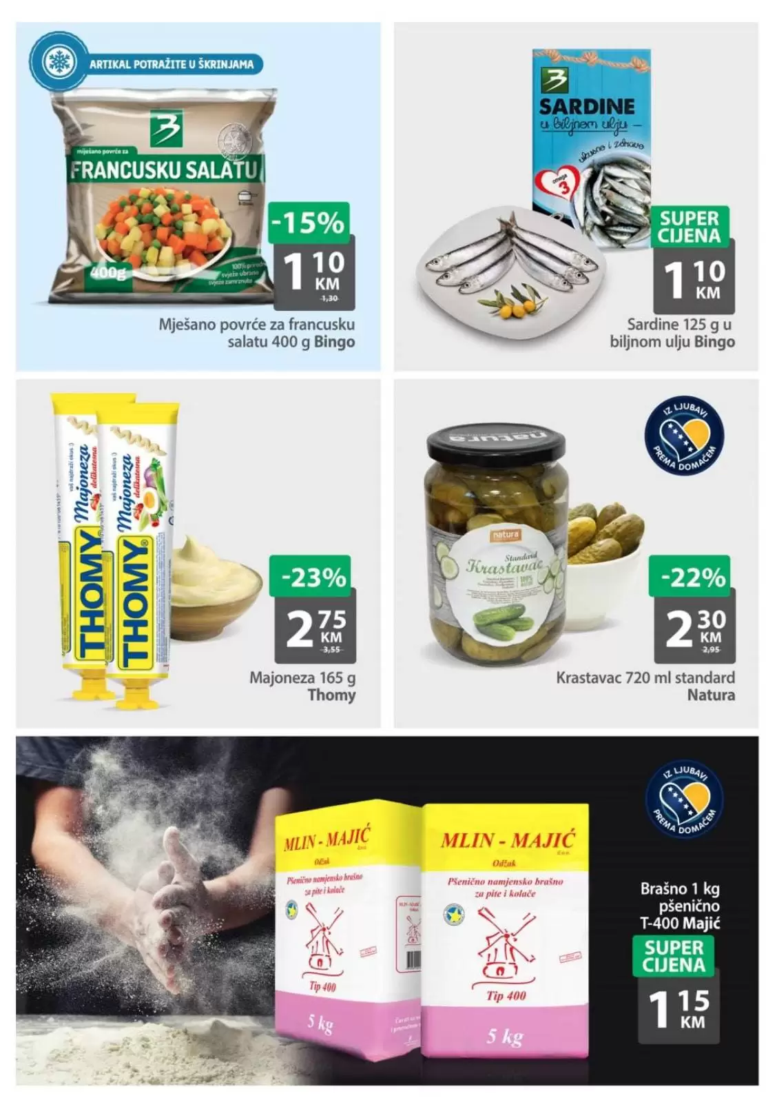 thomy majoneza, kiseli krastavci cijena, brasno bijelo cijena, bingoo katalog, bingo akcija, bingo cijene, bingo snizenje, bingo snizeno