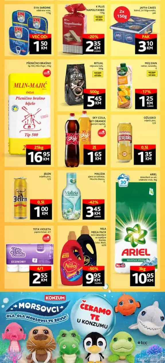 konzum snizenje. konzum akcija. konzum katalog. konzum popust. konzum raspodaja. 