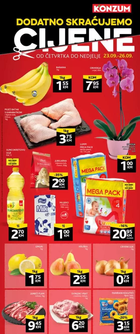 orhideja,pelene, mega pakovanje pelena