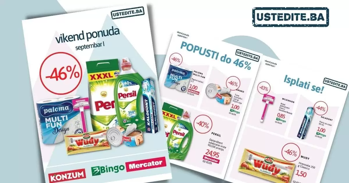 Vikend akcija septembar I 2021. godine