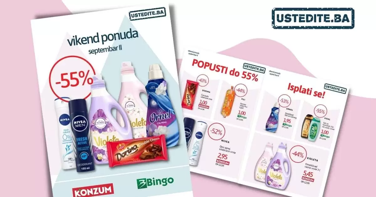 Ustedite.ba vikend akcija