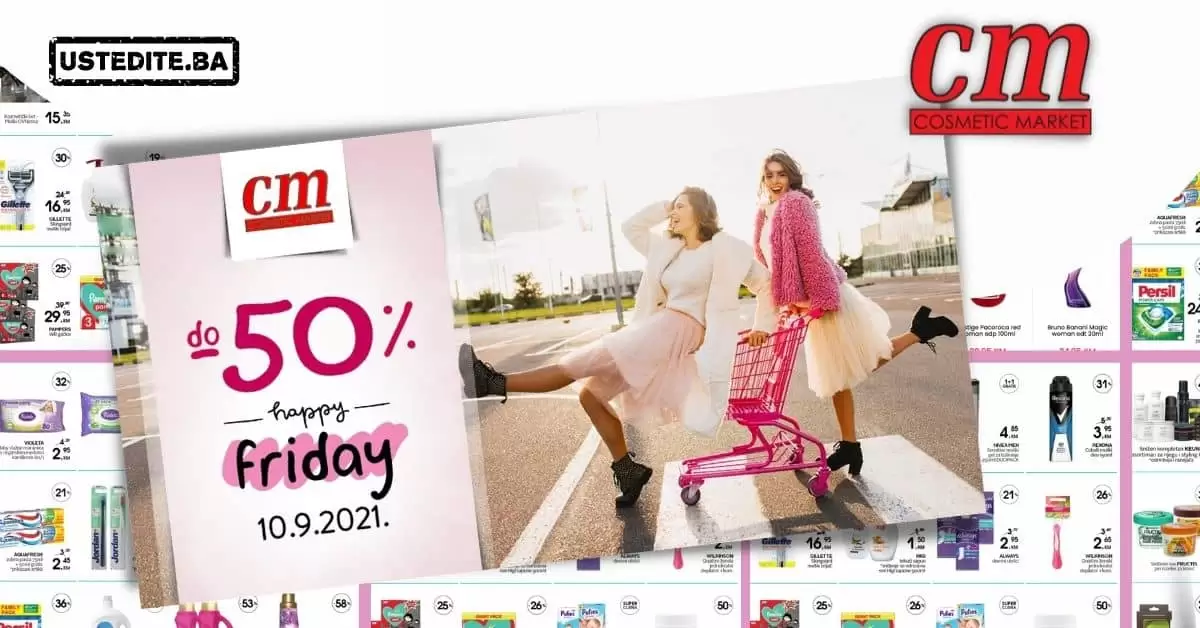 cm Happy Friday sniženje 50%!