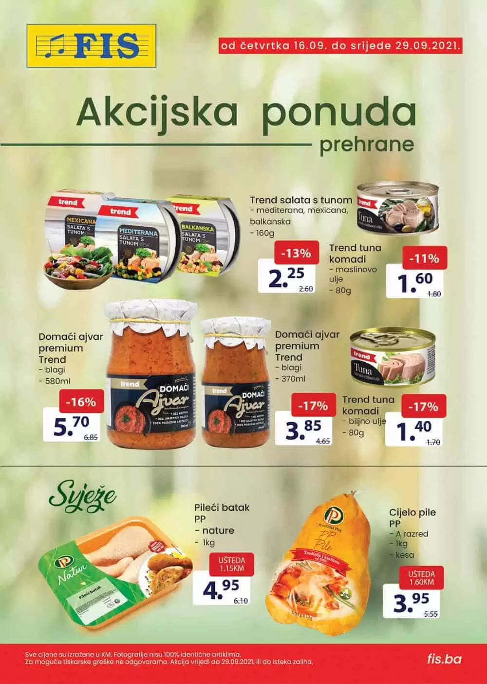 akcijska ponuda fis