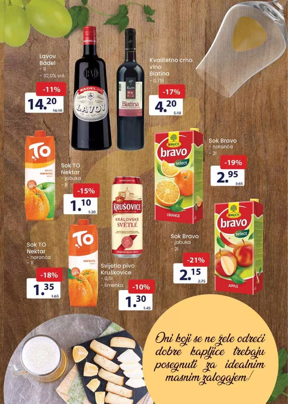 vino, pivo
