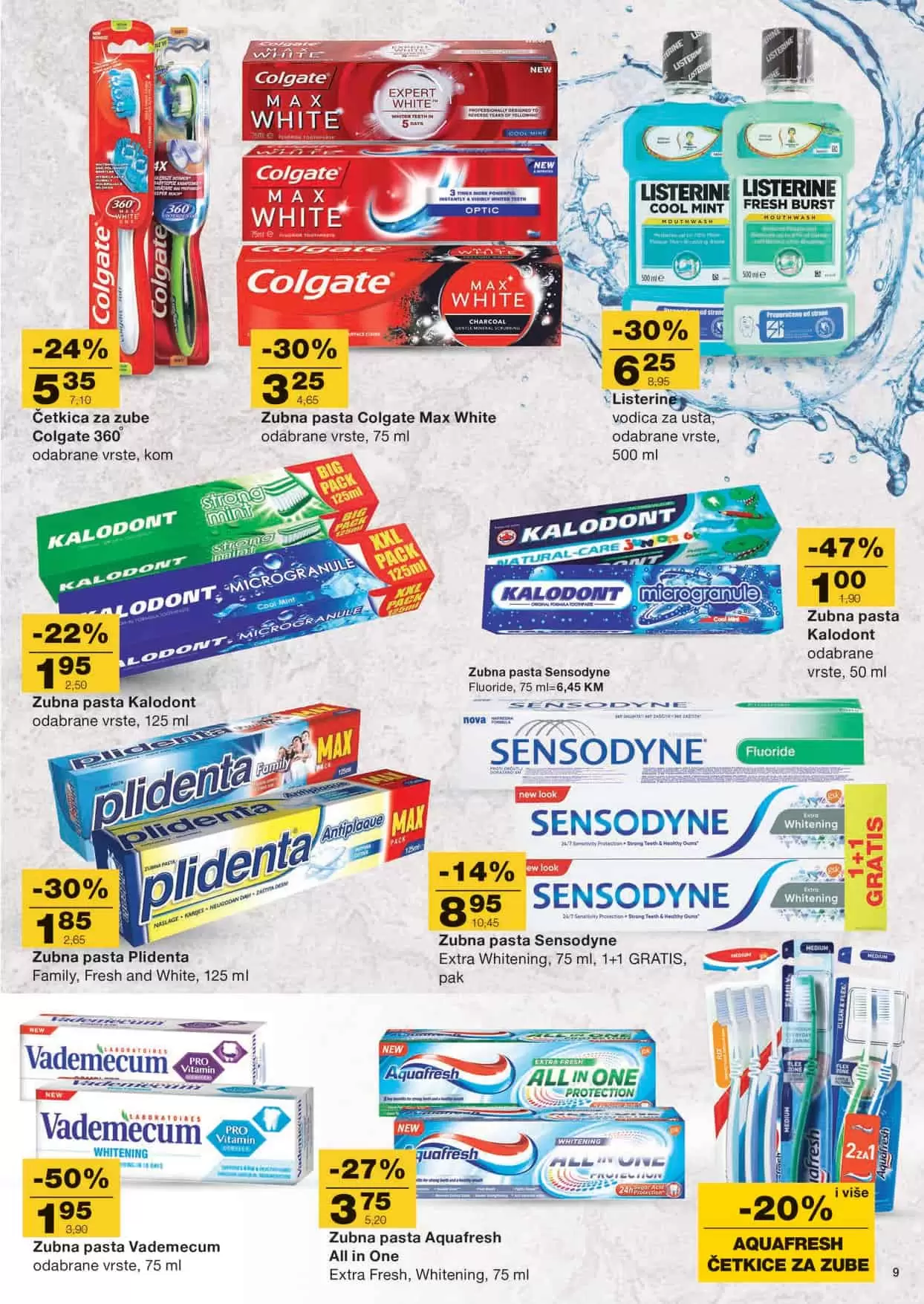 pasta za zube, pasta za zube akcija, pasta za zube cijena