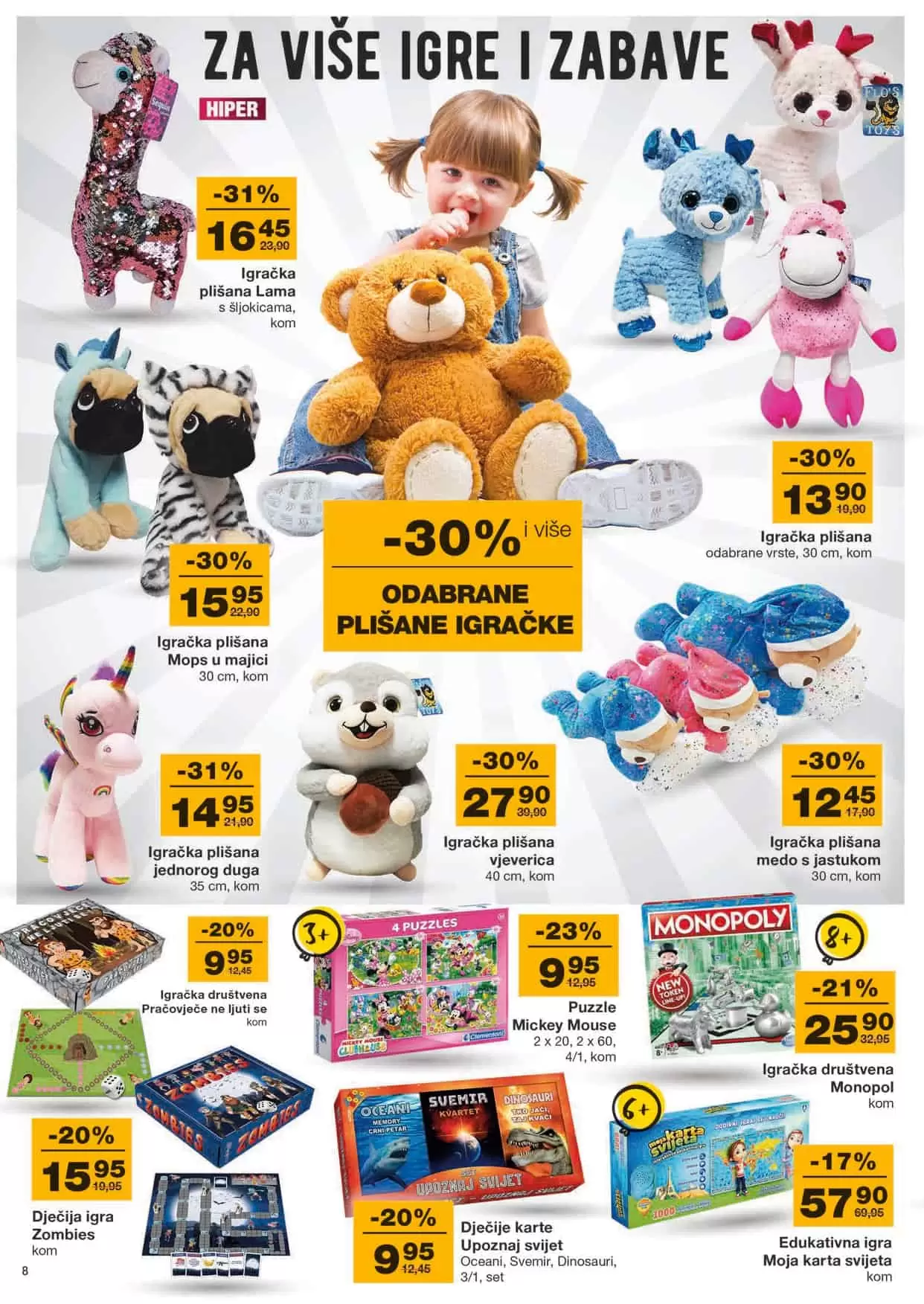 igracke, plisane igracke