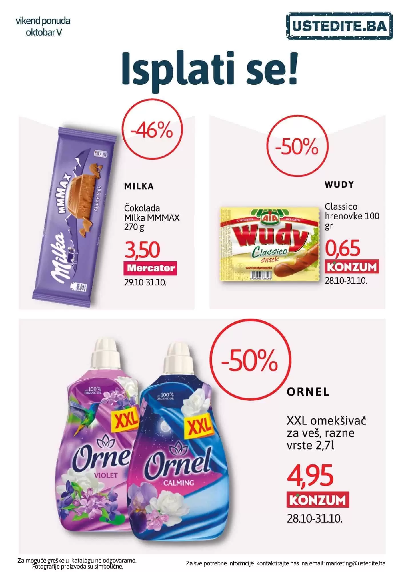 ustedite.ba, ustedi.ba, ustedite, ustedi, snizenje, akcija, snizenja, katalozi i akcije, akcije i katalozi bih, katalozi bih, sva snizenja na jednom mjestu