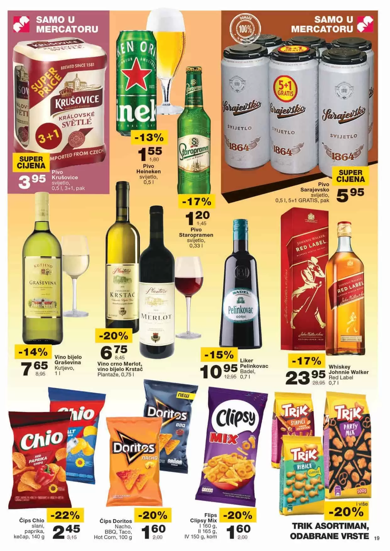 Mercator akcijski katalog. snizenje. akcija. usteda. popusti. svi katalozi na jednom mjestu. 