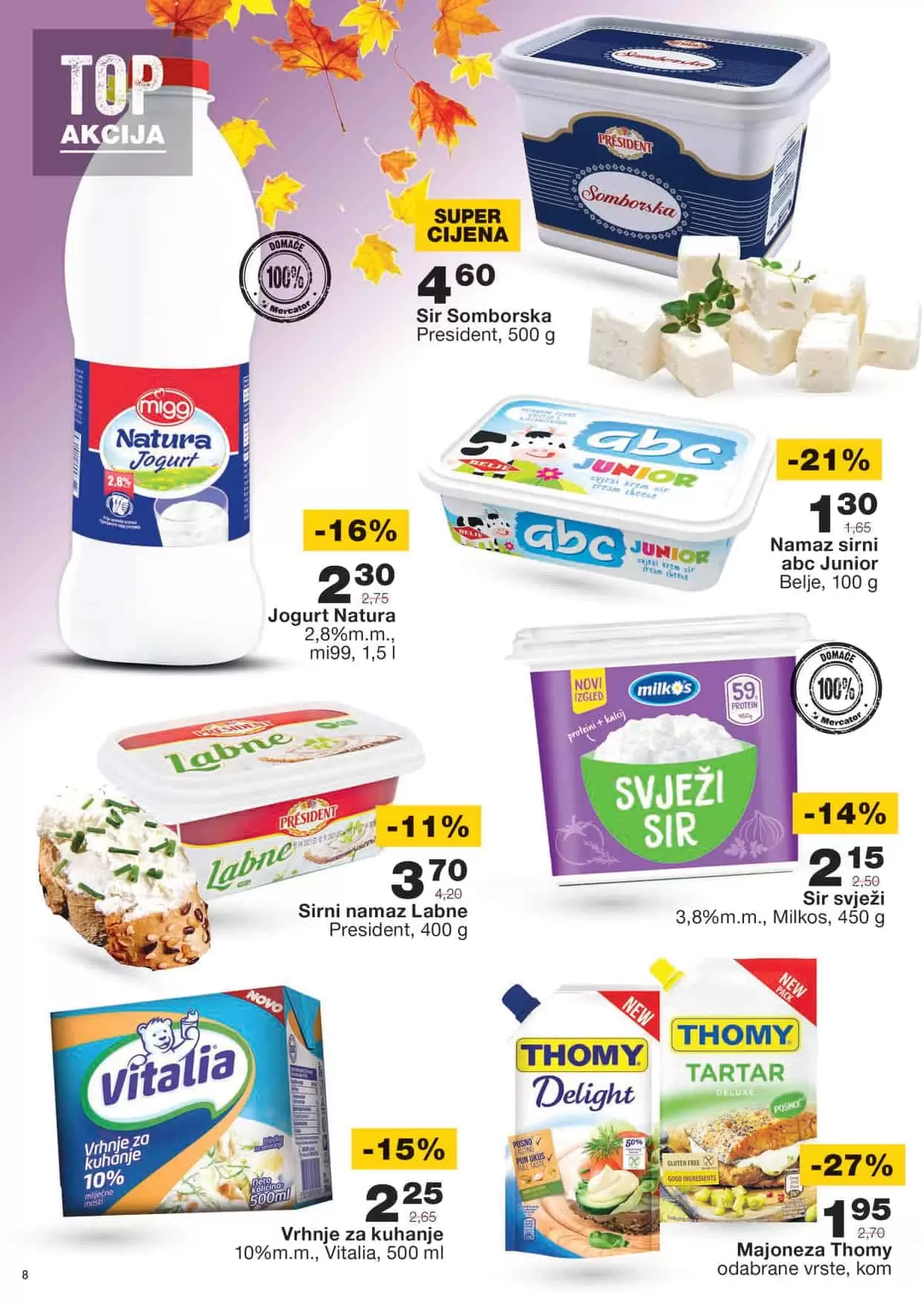 abc sir cijena, abc sir akcija