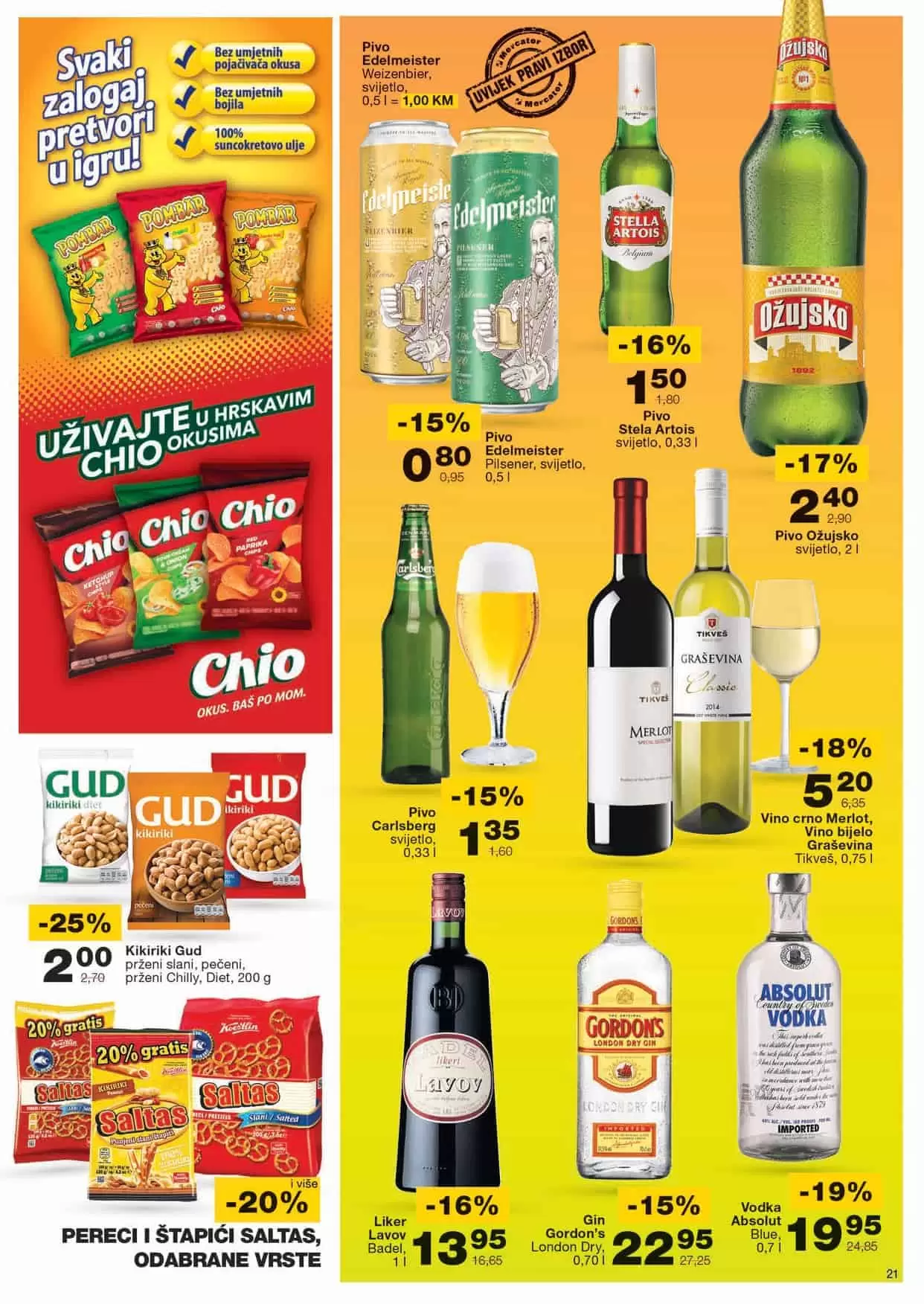 pivo cijena, pivo akcija, pivo popust