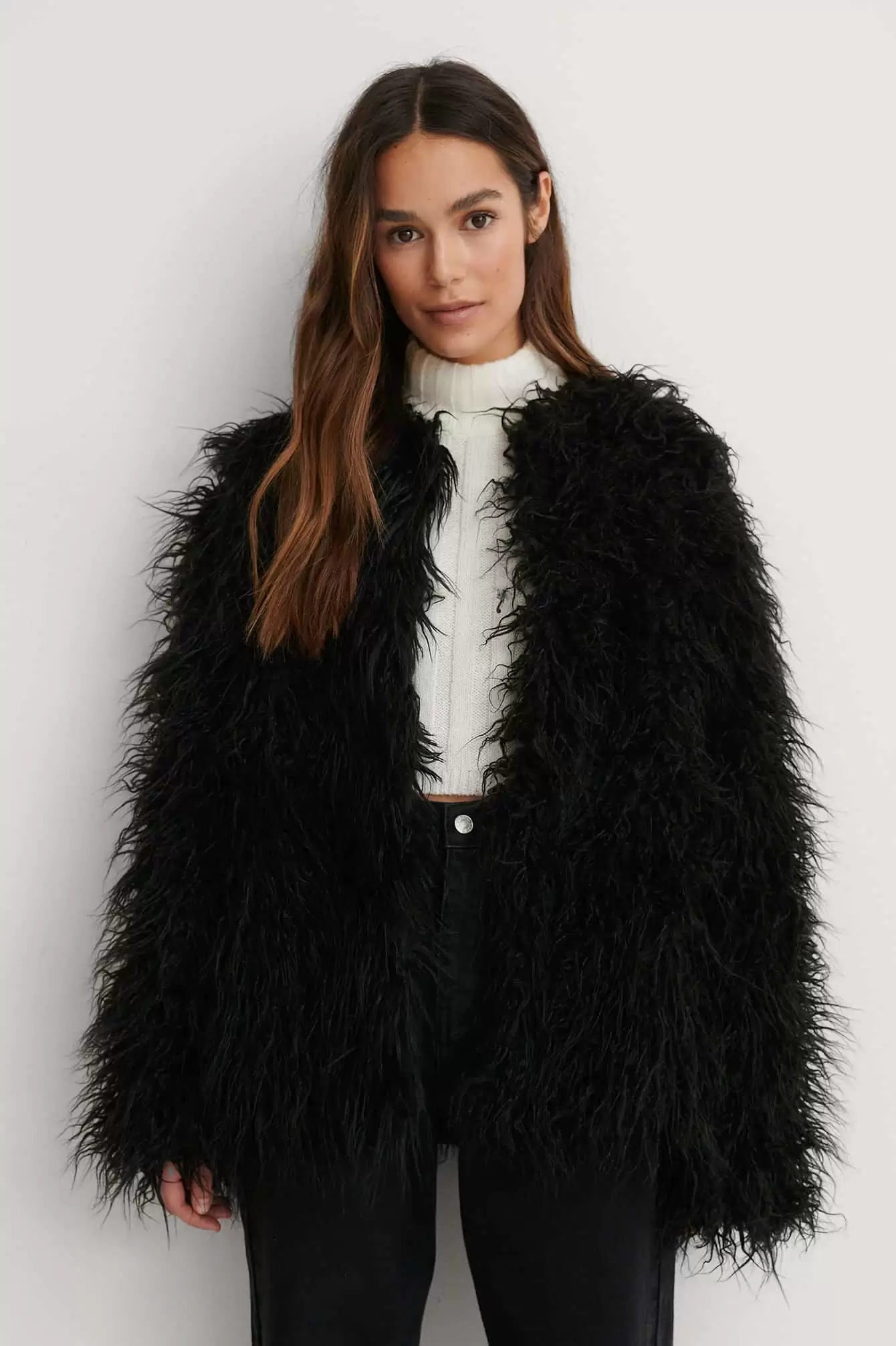 Jakna Tiffany, zimska jakna, crna jakna, lagana jakna