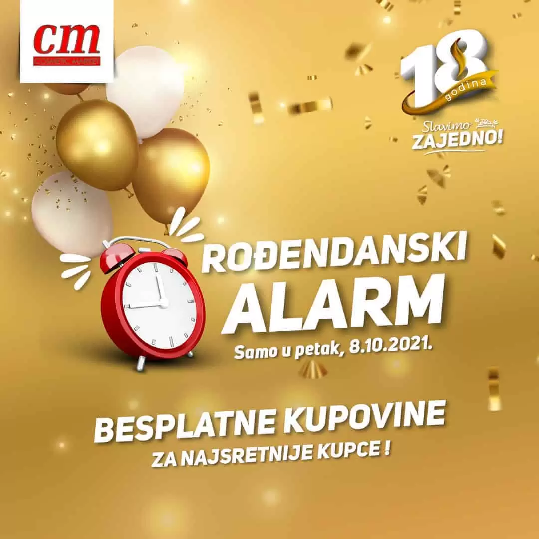 Besplatne kupovine u cm cosmetic marketu