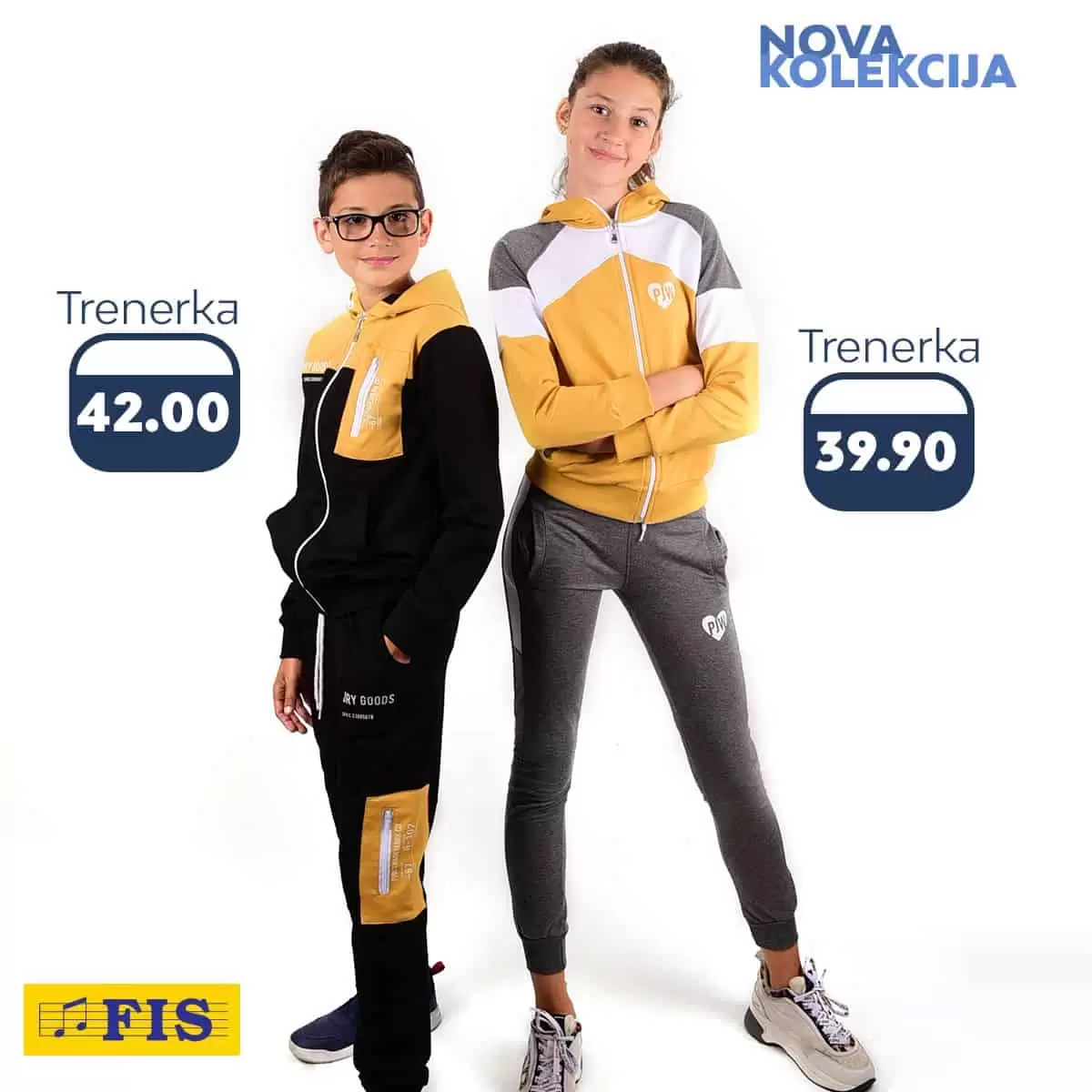 odjeca fis, odjeca fis akcija, snizenje odjeca, trenerke, muske djecije trenerke, zenske djecije trenerke