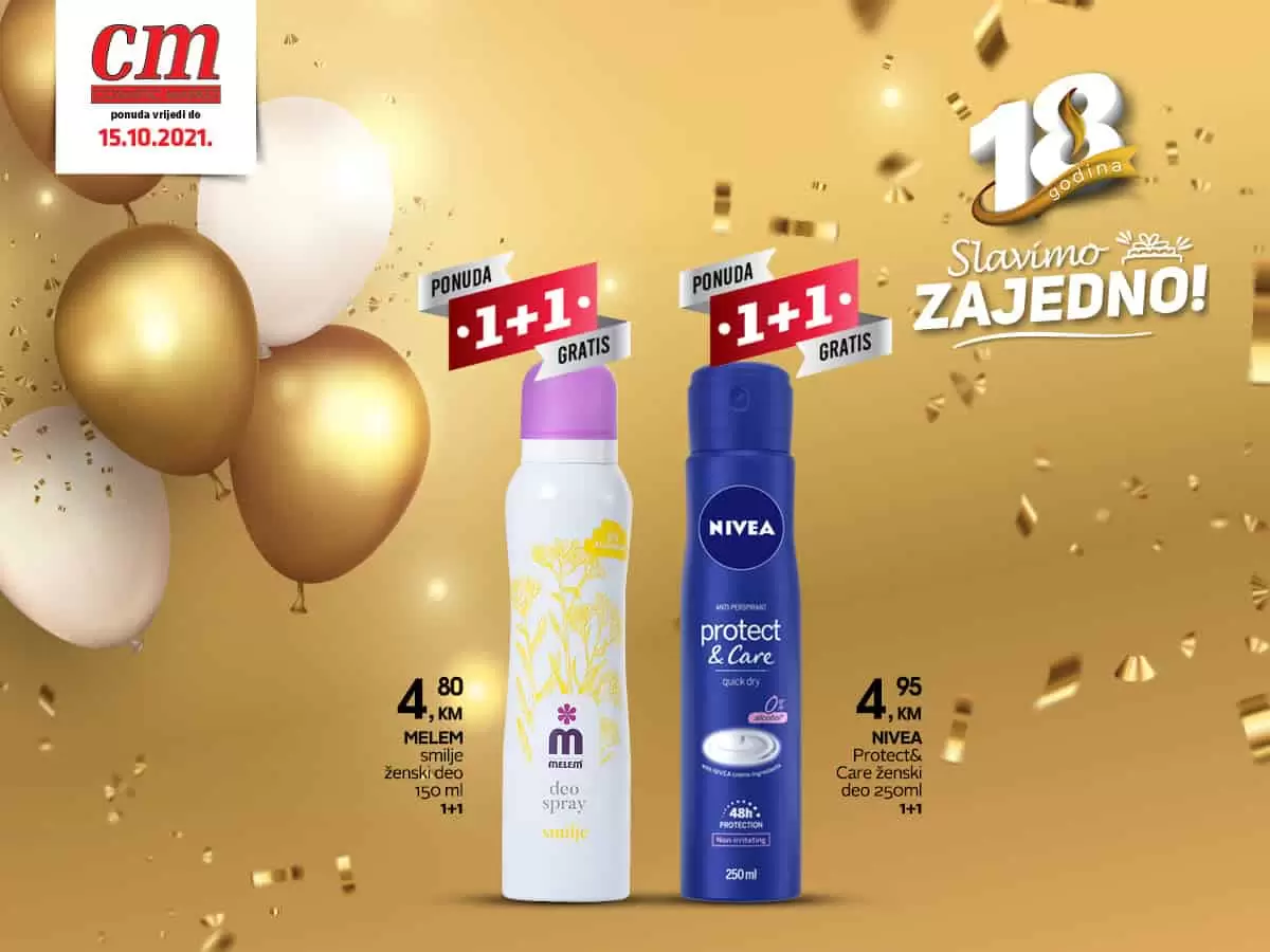 1+1 - do isteka zaliha!, nivea deo 1+1 GRATIS, nivea deo cijena, nivea deo akcija, nivea snizenje