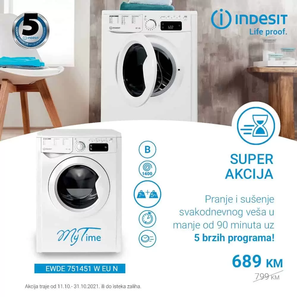 fis super akcija, tehnika, masina za ves, 