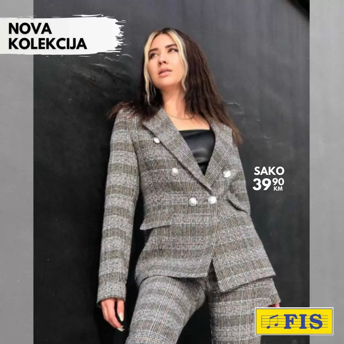 zenski sako, sako zenski, sako zenski cijena, sako karo, 
