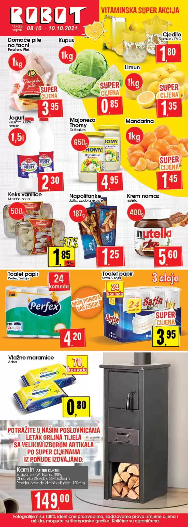 Robot katalog, robot akcija, roobot vikend akcija, robot snizenje, katalog bih, katalog robot, vikend akcija robot