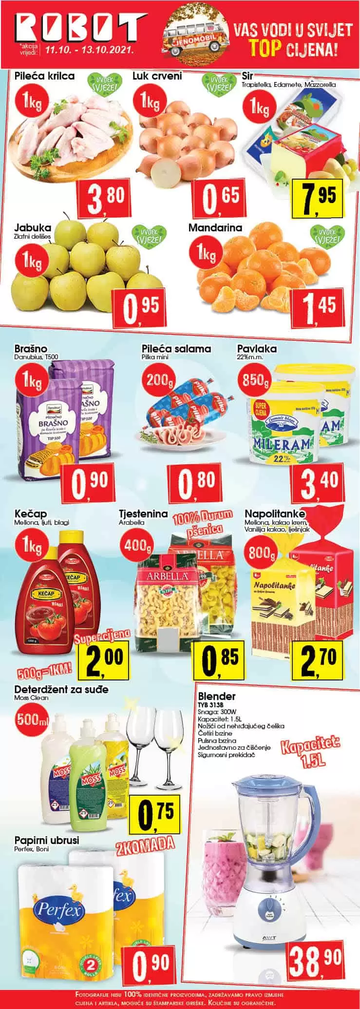 brasno cijena, brasno akcija, blender cijena, blender akcija