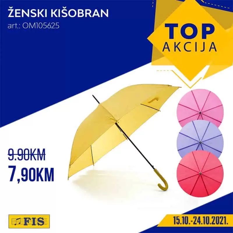 zenski kisobram kisobra, kisobran akcija, kisobran cijena, zuti kisobran, pink kisobra, ljubicasti kisobran, crveni kiosbran